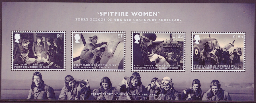 MS(TBC) 2022 Unsung Heroes - Women of World War II Non-Barcoded miniature sheet